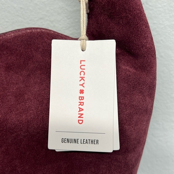 Lucky Brand | Leather Hobo Bag ~ “Grapevine” - Picture 4 of 16